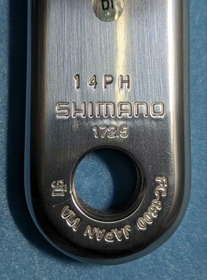 パーツ shimano ultegra FC-6600 53/39T 172.5mm