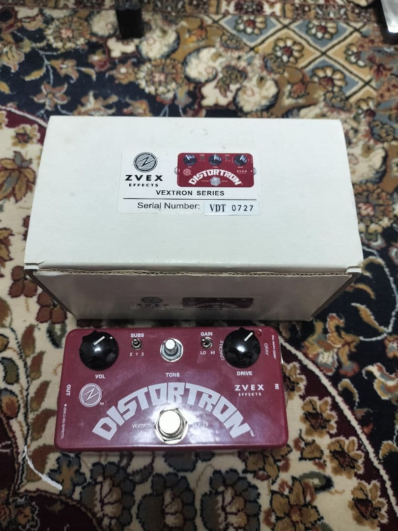 Z.VEX DISTORTRON ギターエフェクター
