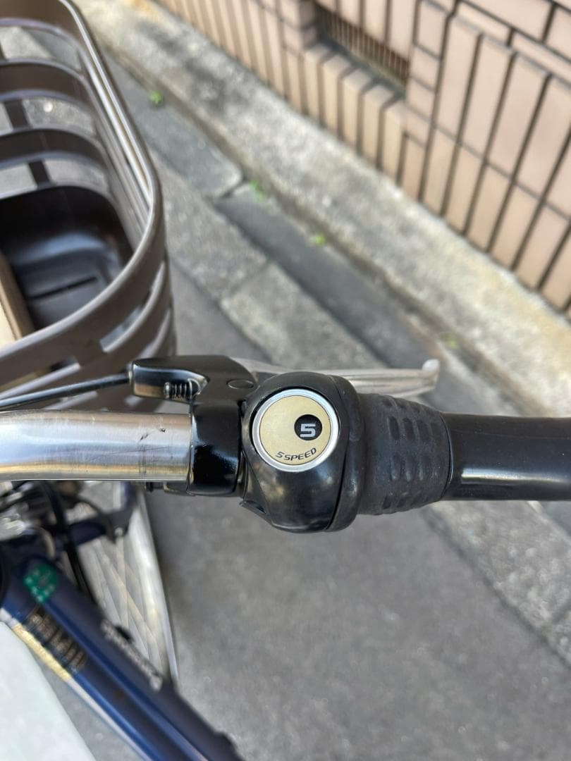 16Ah 27インチ変速5段　パナソニックアシスト自転車 26BPXD28