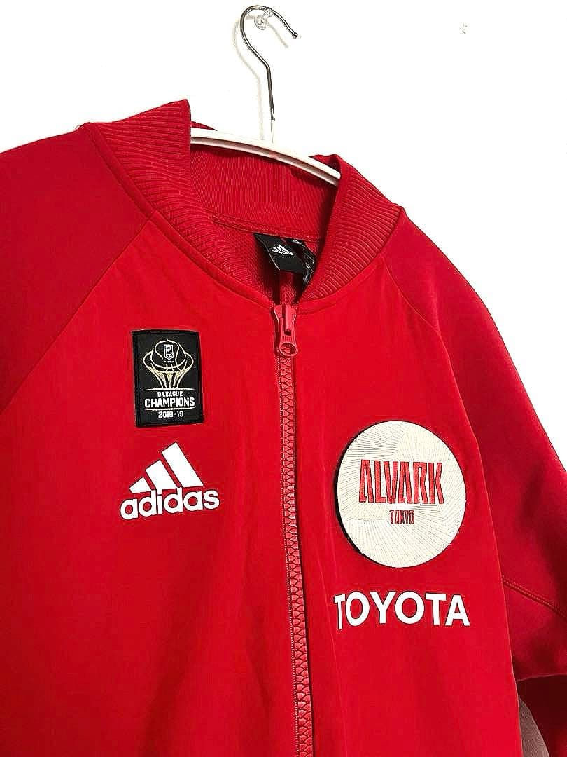 限定　アルバルク東京 バスケ Bリーグ ウォームアップウェア adidas