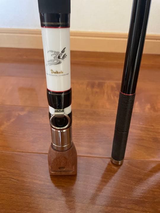 ダイコー石鯛　510 海王　美品　手持ちモデル　釣武者ロッドケース付