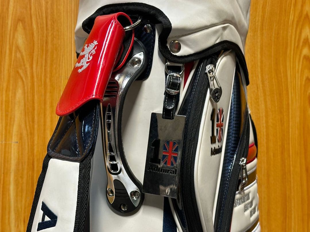 Admiral ゴルフバッグ ショルダーストラップ付き 中古