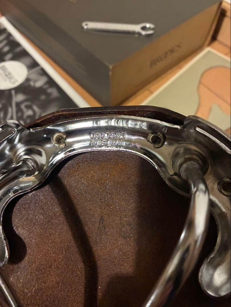 BROOKS B15 Swallow Chrome ブルックス　レザーサドル