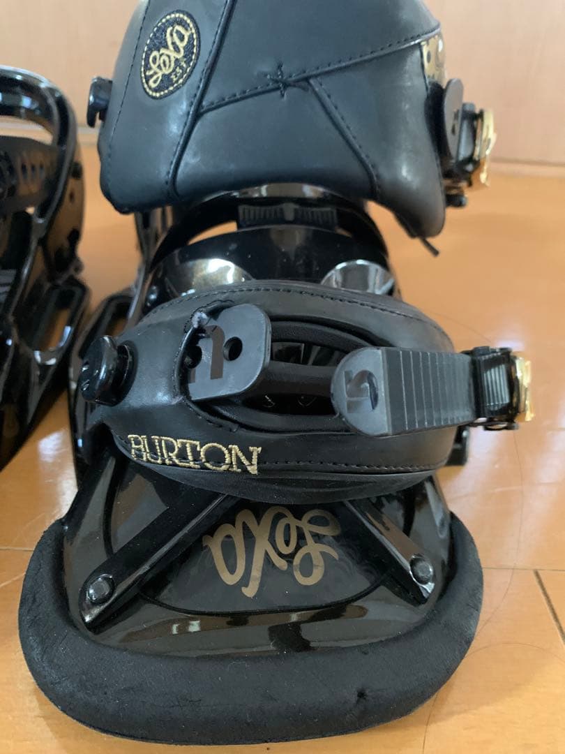 BURTON ブラック バインディング M