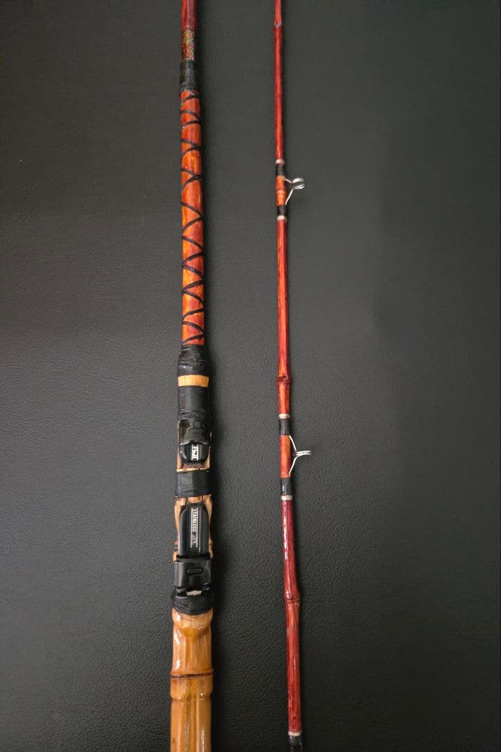 船竿 小魚用 ハンドメイド バンブーロッド