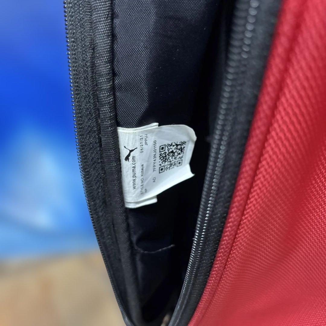 寶BX-1233 PUMA プーマ キャディバッグ 軽量 レッド/ブラック