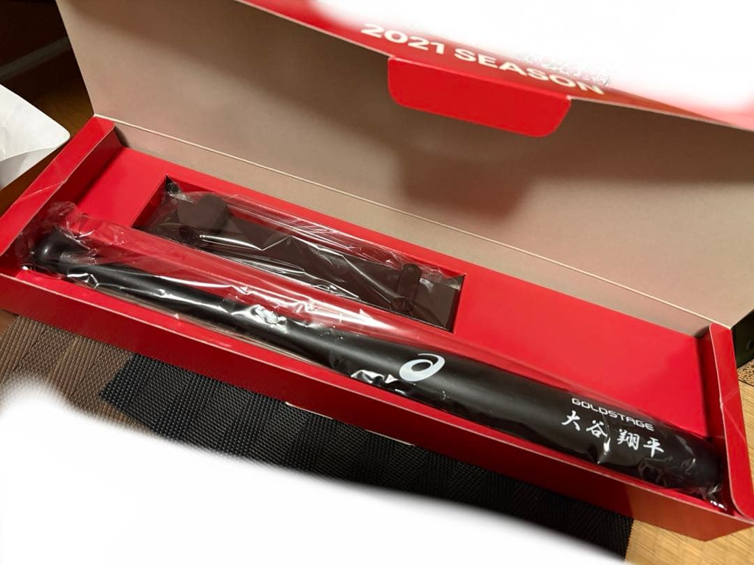 大谷翔平 2021シーズンモデルミニバット asics アシックス　300本限定