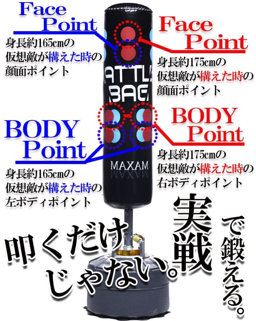 サンドバッグ　ミット　筋トレ　トレーニング　ボクシング　キックボクシング
