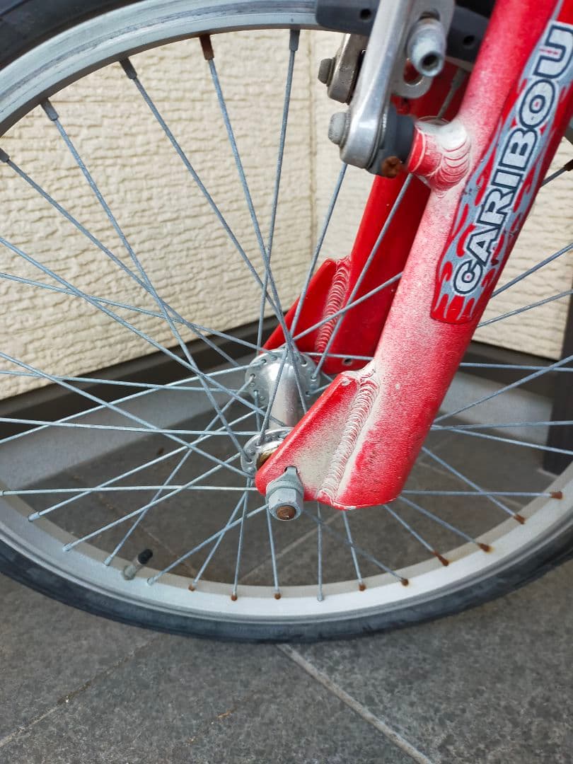 折りたたみ自転車カリブーライト　アルミフレーム