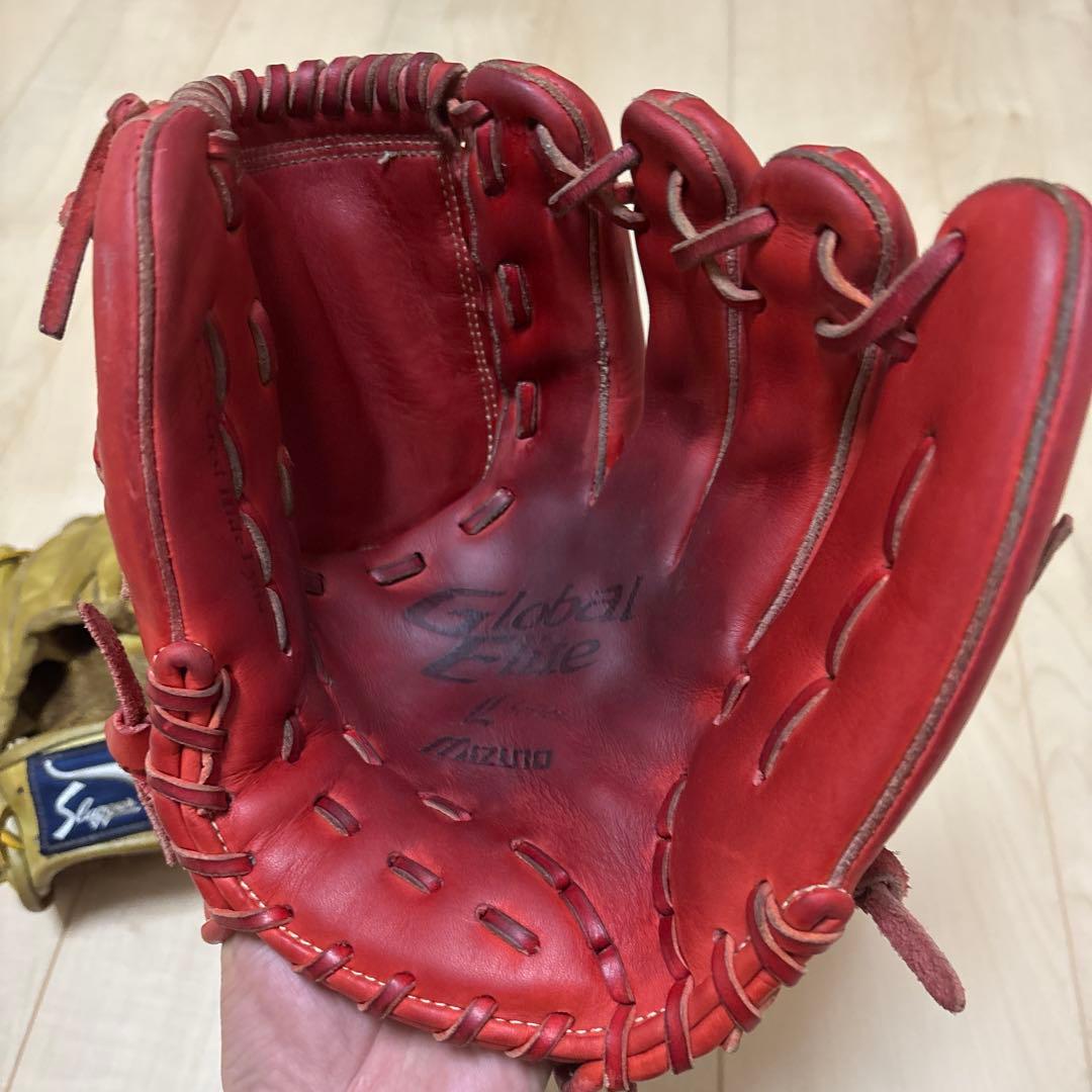 ミズノ久保田スラッガー 野球グローブ 2個セット