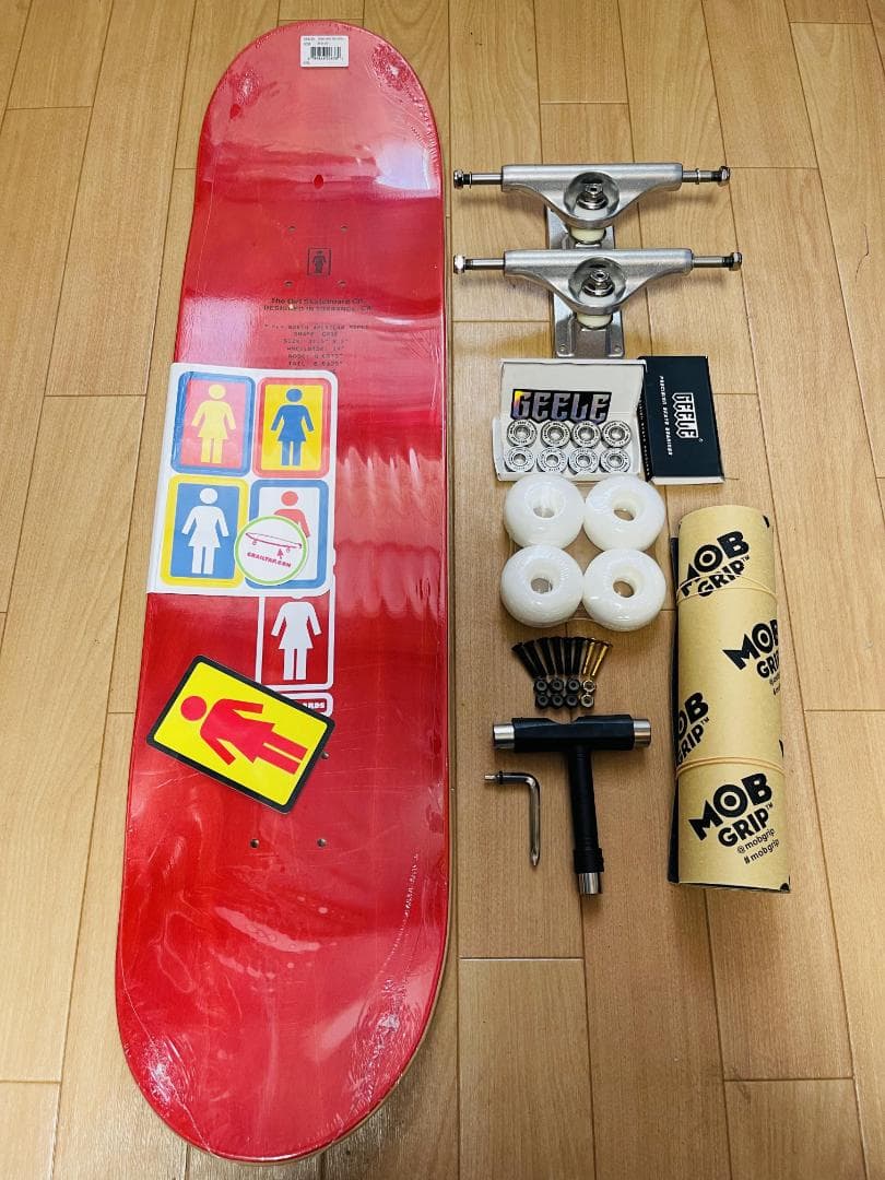 INDYチタン合金トラック同等品使用　ガール　Girl　8.0コンプリート