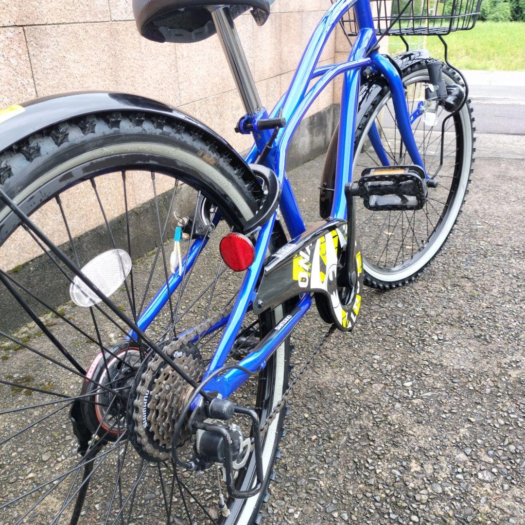 子供用自転車 青