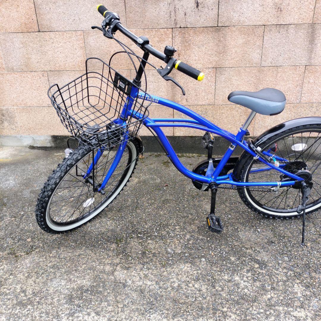 子供用自転車 青