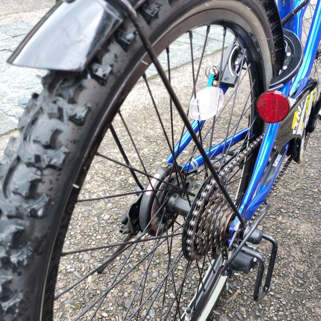 子供用自転車 青
