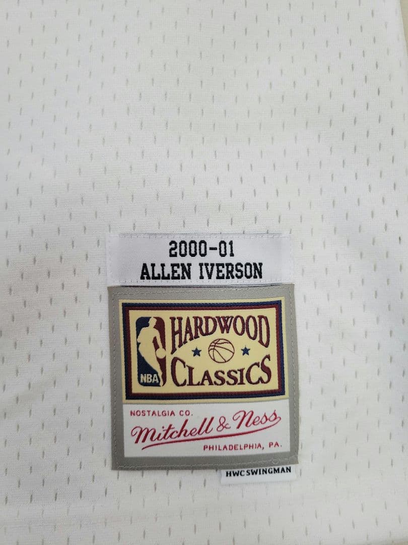 極美品　NBA アレンアイバーソン　76ers ユニフォーム　XL
