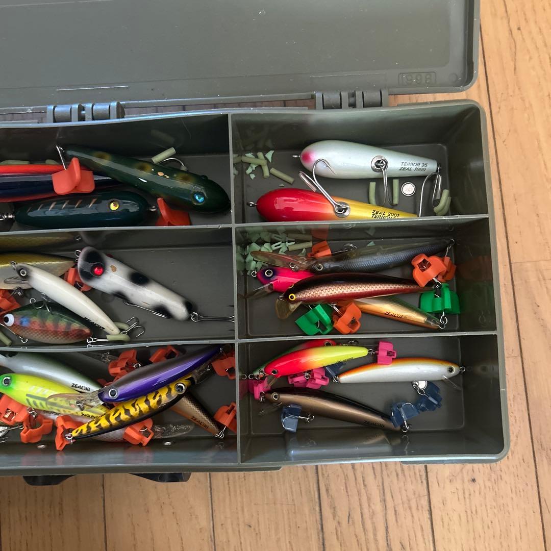 オールド系ルアー約56個 ZEALアマゾンBOX付き