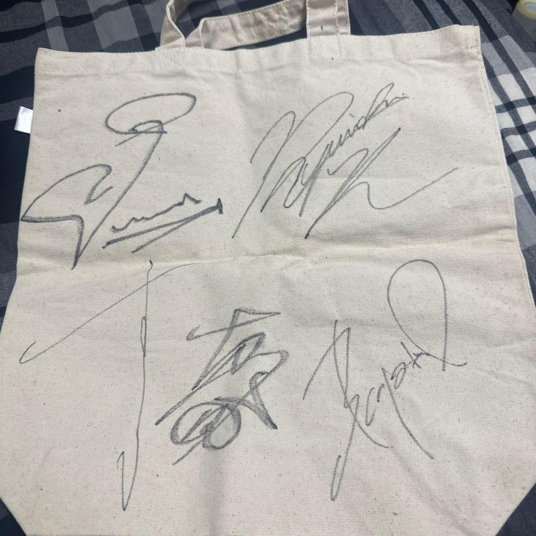 M*8様 LUNA SEA 直筆サイン入り　エコバッグ　LUNA SEA サイン