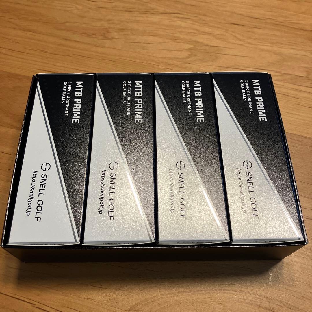 SNELL GOLF MTB PRIME 12個入り　2箱セット売り