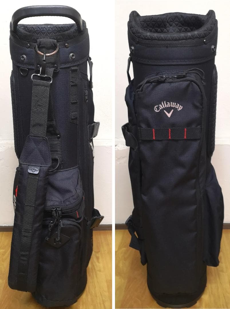 Callawayレイドバック 23 JM軽量カート型キャディバッグ（黒)