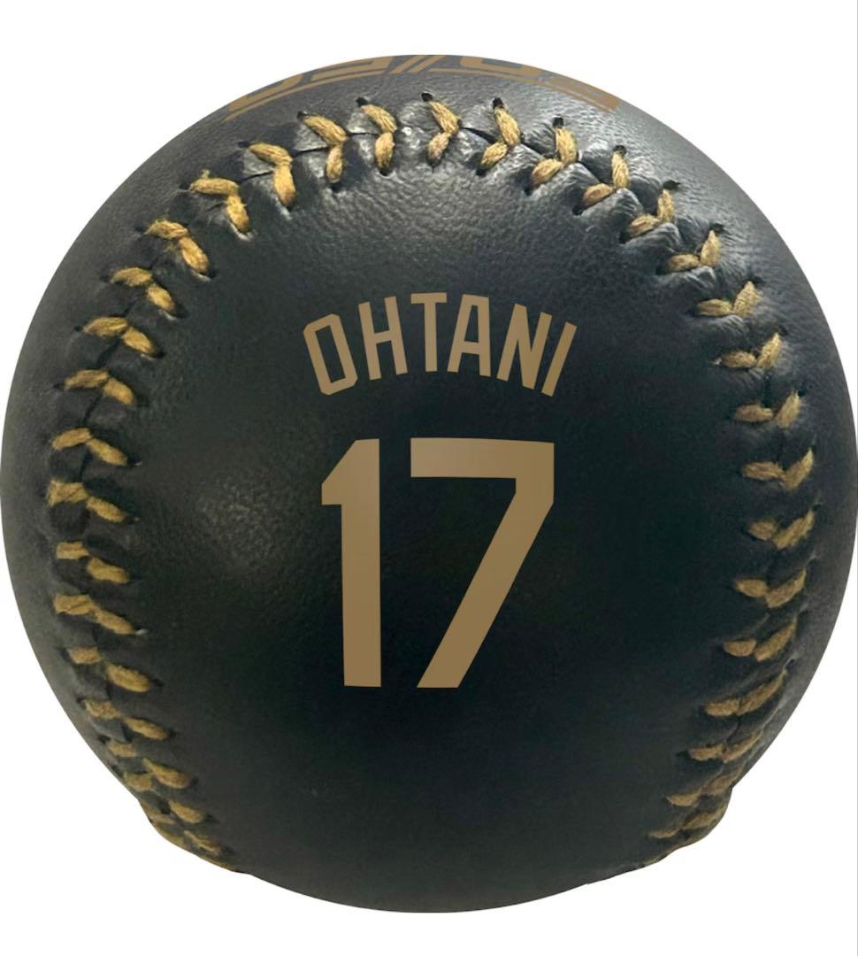 【正規品】 大谷翔平　記念ボール　2024年50/50 ブラックレザー
