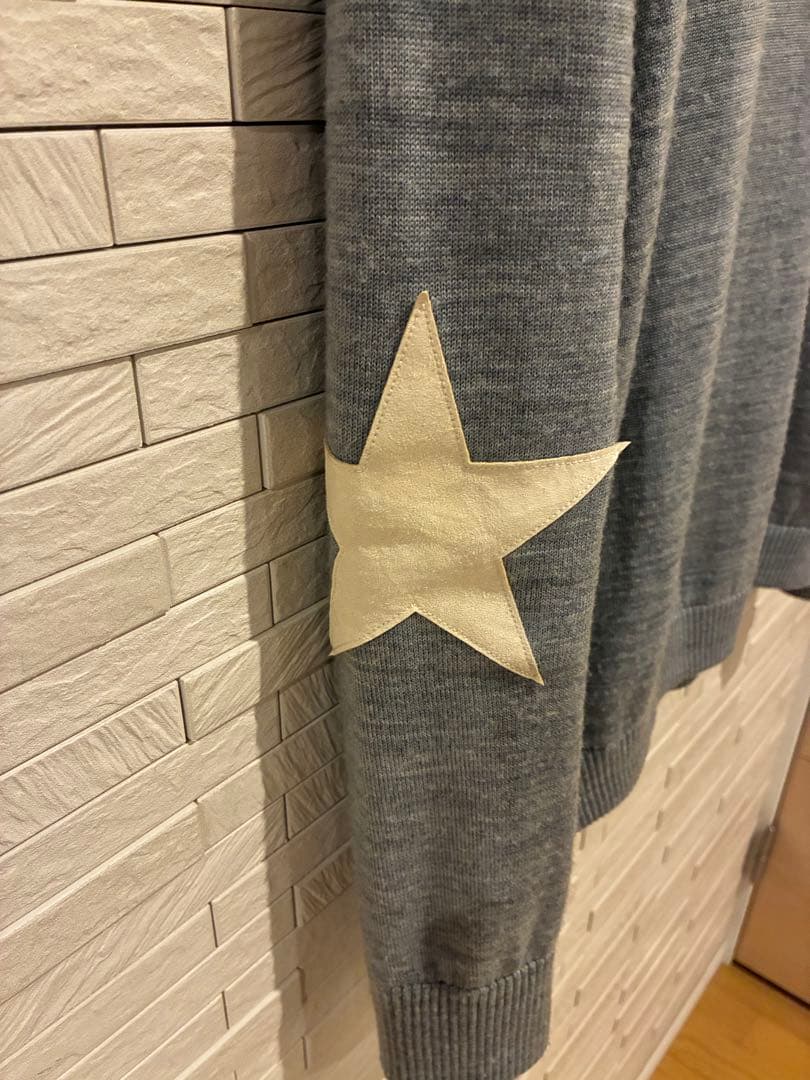 V12 セーター ウール100% Mサイズ V TWELVE ニット グレー