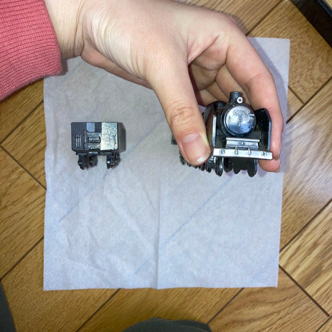【激レア】　呉線電化完成記念　C59形式蒸気機関車　実物100分の1模型　&文鎮