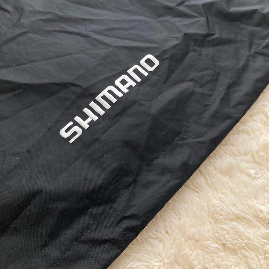 美品！SHIMANO シマノ　ナイロンジャケット ブラック　防風撥水　L