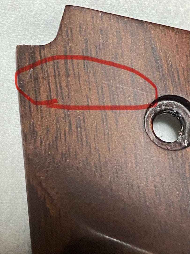 千束の銃　専用木製グリップ　難あり