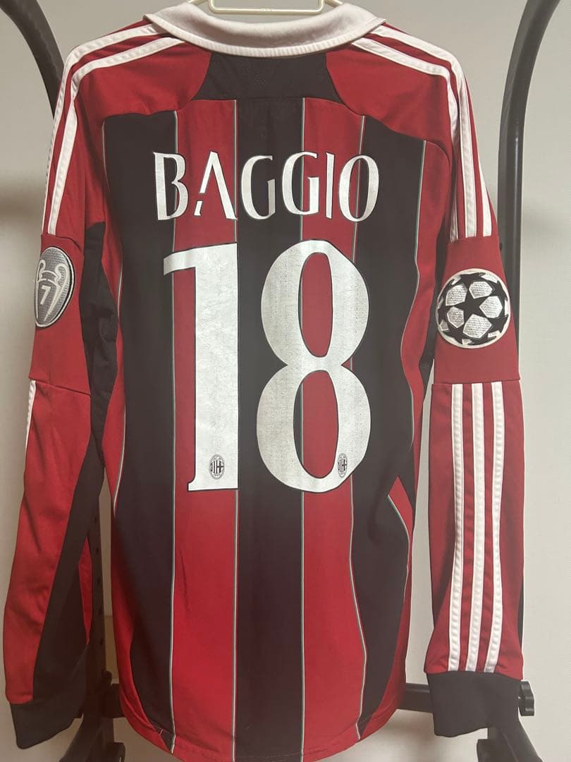 ACミラン バッジョ サッカーユニフォーム18番 正規品
