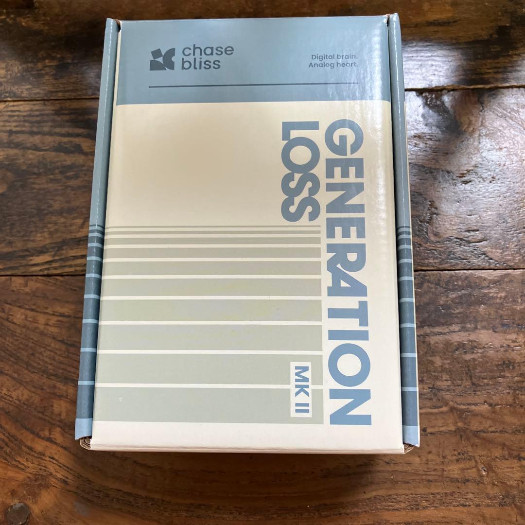 ギター chase bliss audio generation loss mk2
