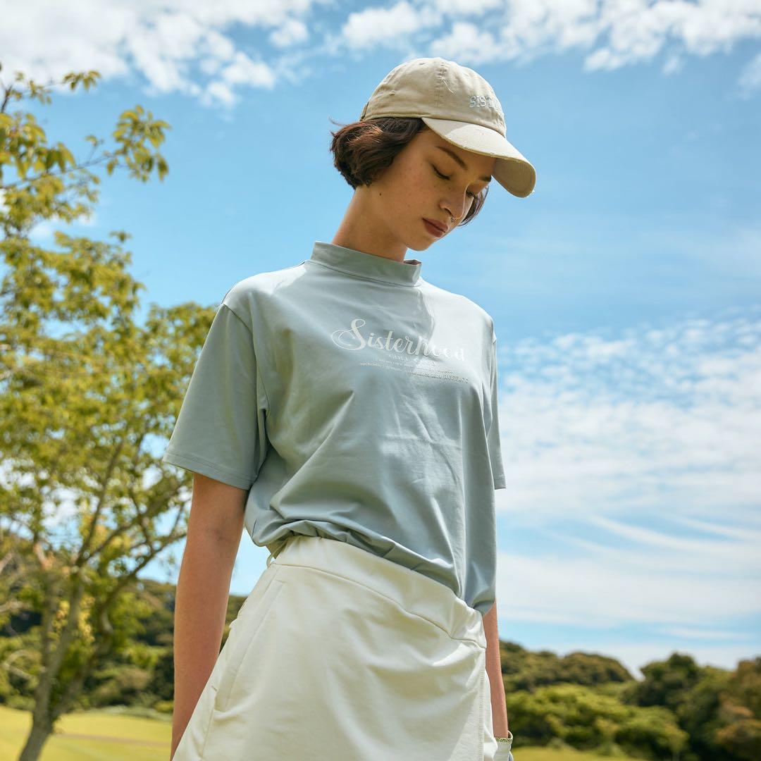 ラフロッグ　姉妹ブランド　シスターフッド　モックネックシャツ