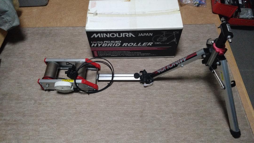 ミノウラLiveRide FG540 ハイブリッドローラー