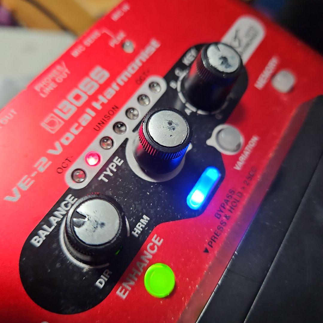 BOSS VE-2 Vocal Harmonist　本体＆外箱のみ