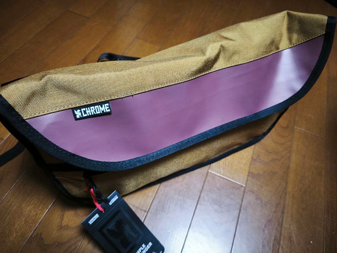 新品 クローム CHROME メッセンジャーバッグ ブラウン/パープル