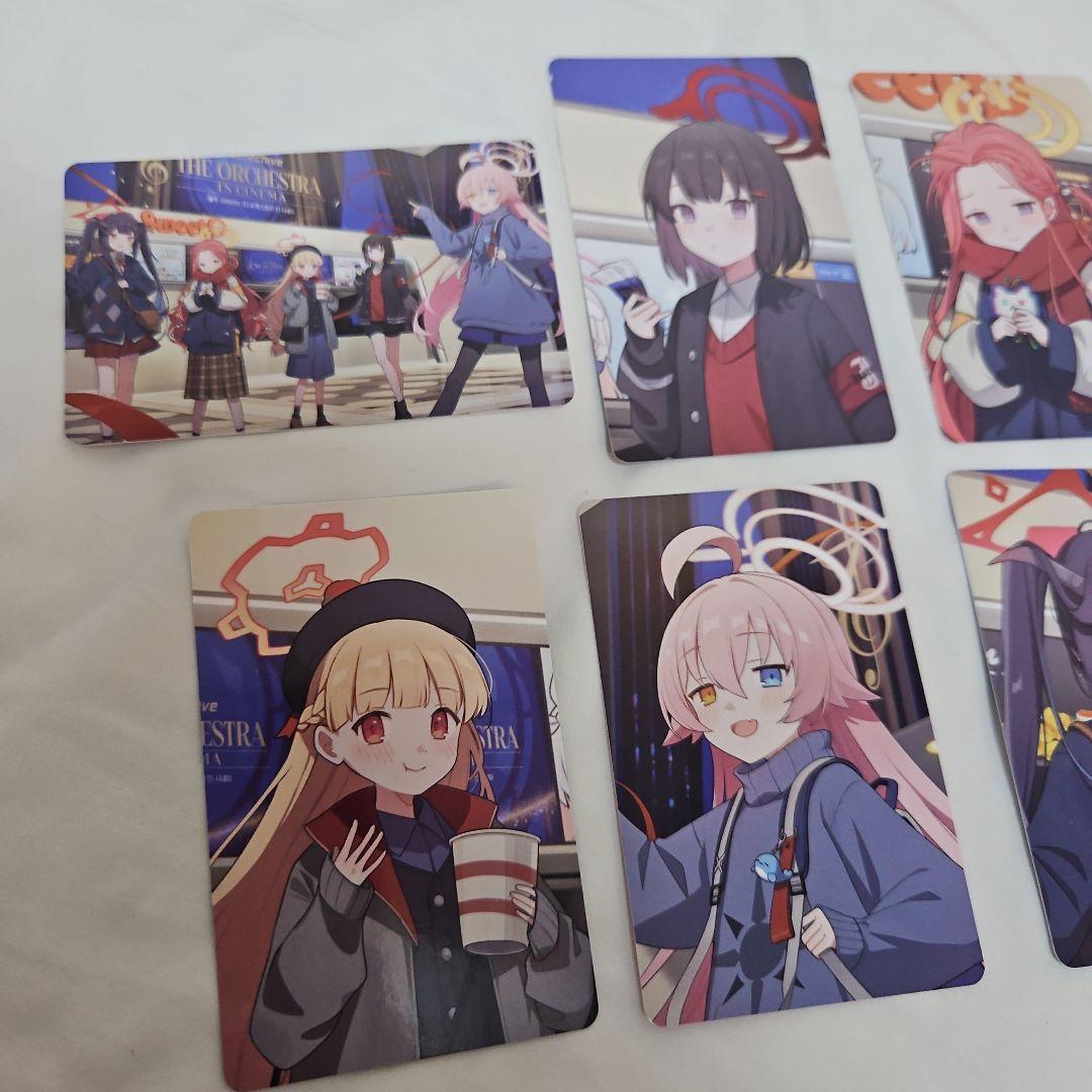 ブルアカ 4周年 購入特典 カード 韓国 ブルーアーカイブ korea