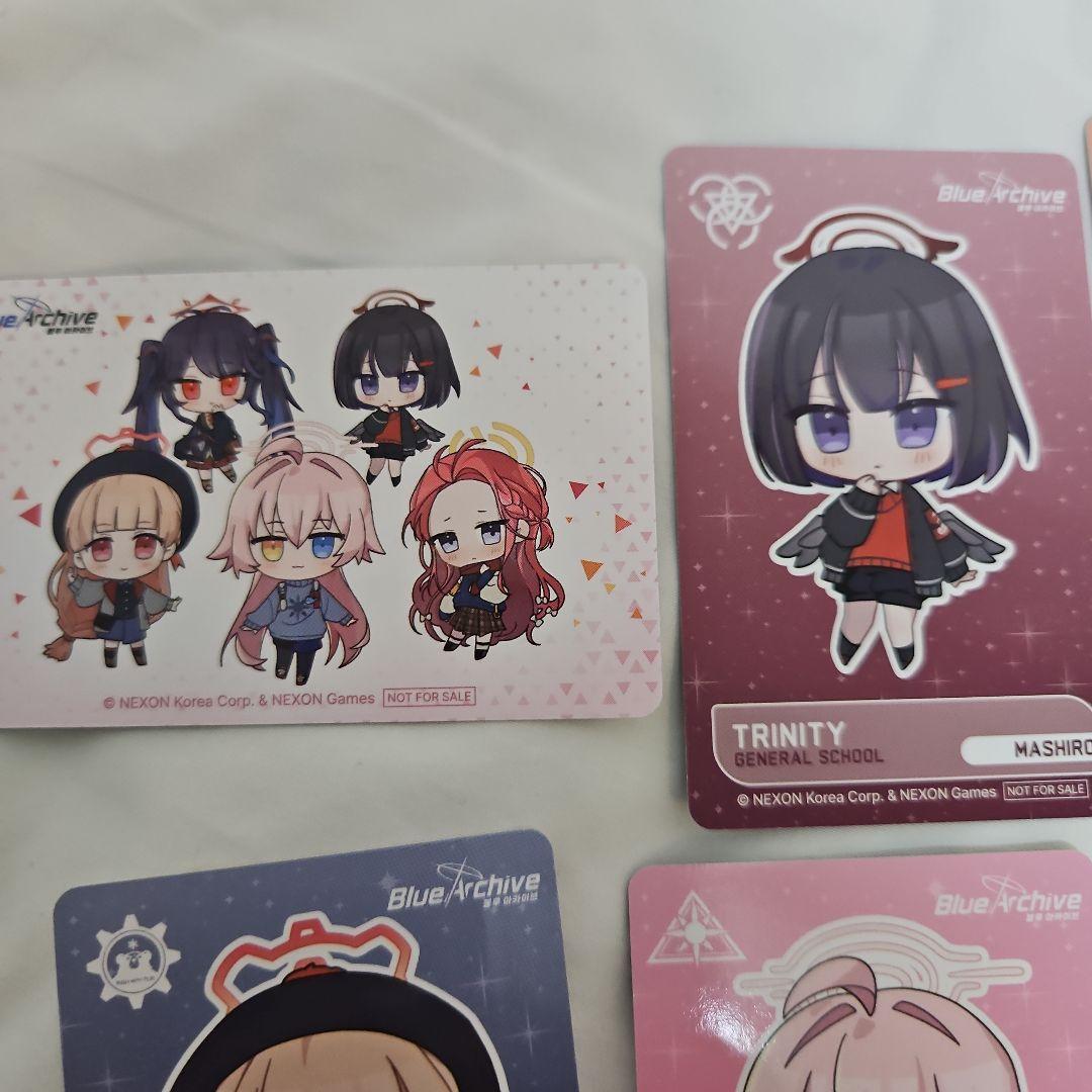 ブルアカ 4周年 購入特典 カード 韓国 ブルーアーカイブ korea