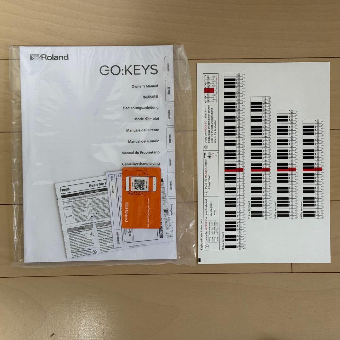 Roland GO:KEYS GO-61K 61鍵 ケース付フルセット