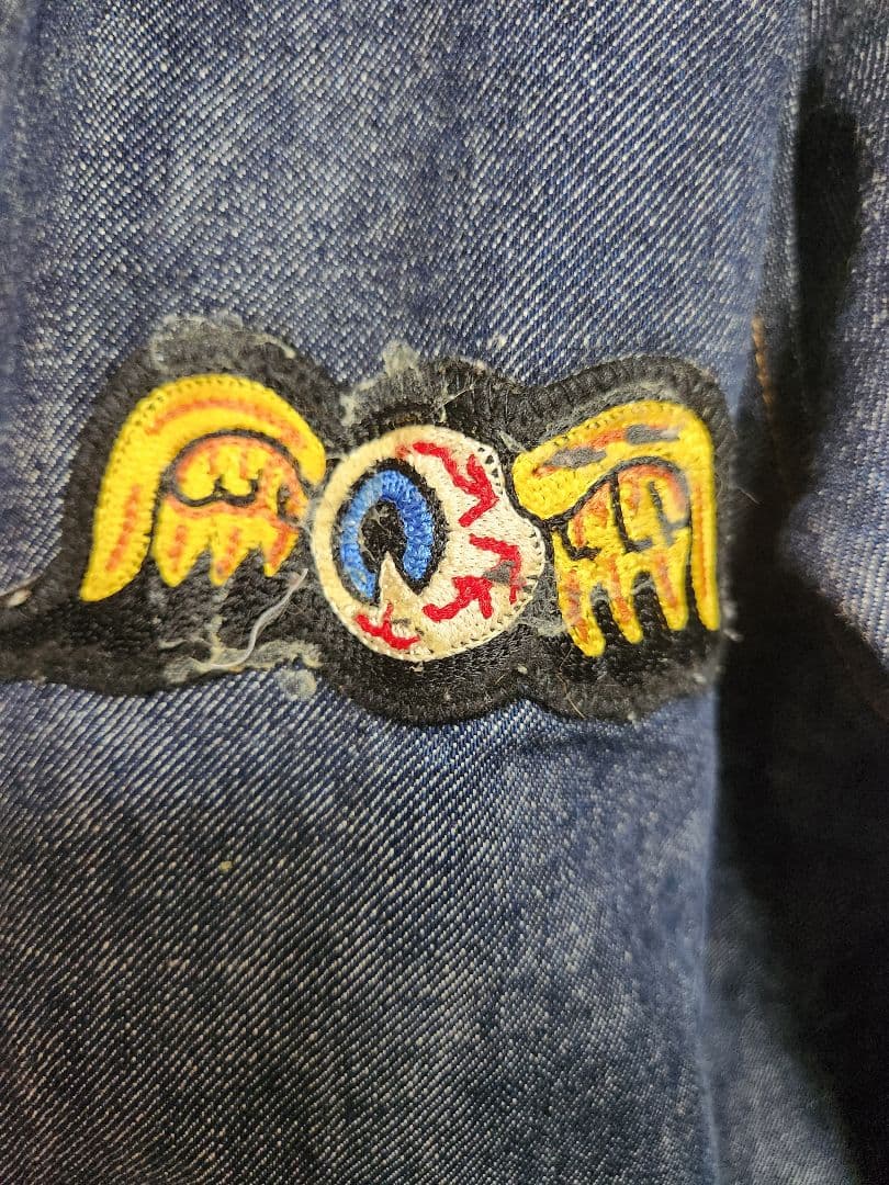 最終値下げUSAファラオ VonDuTcH デニムカーコート