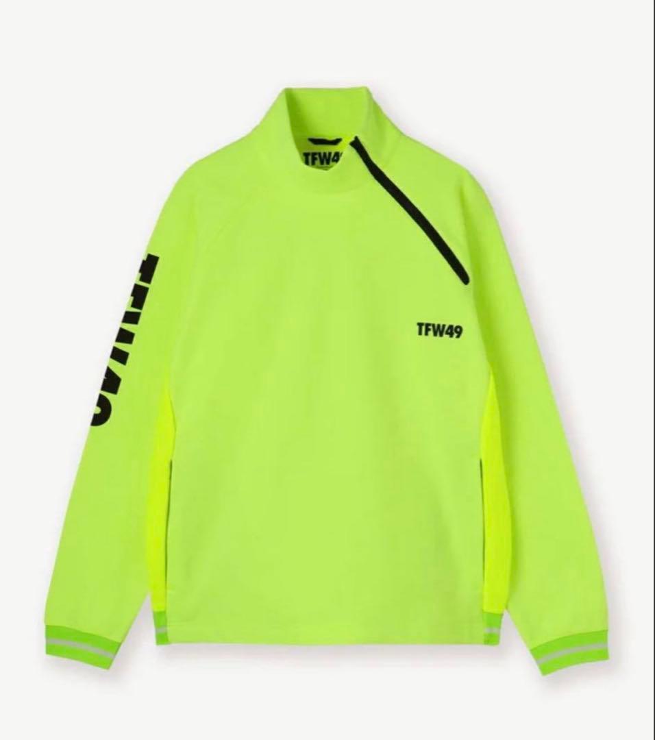 美品✨TFW49 ハーフジップジャケット イエローサイズL