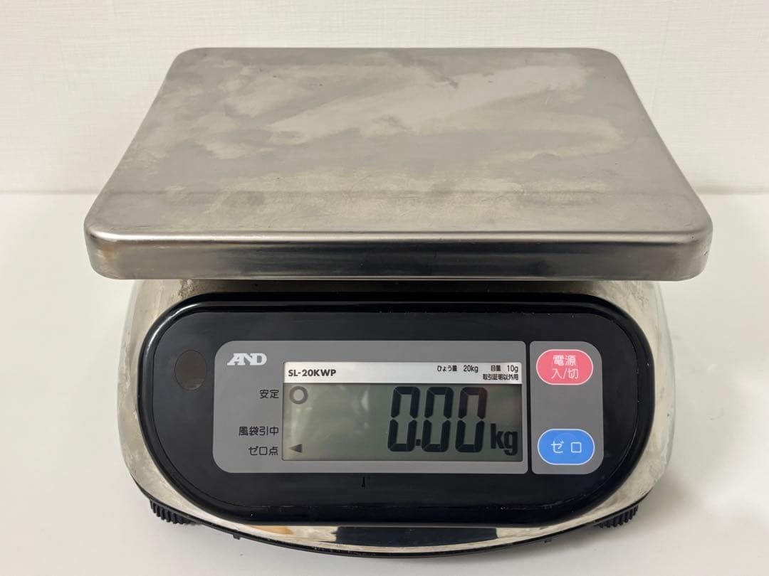 【A&D 防塵・防水デジタルはかり SL-20KWP】