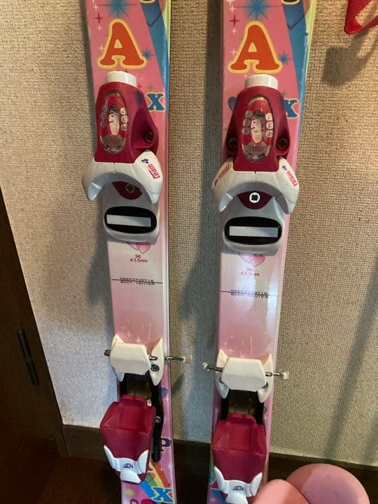 専用　スキーブーツ　18センチ　と　スキー板ストック