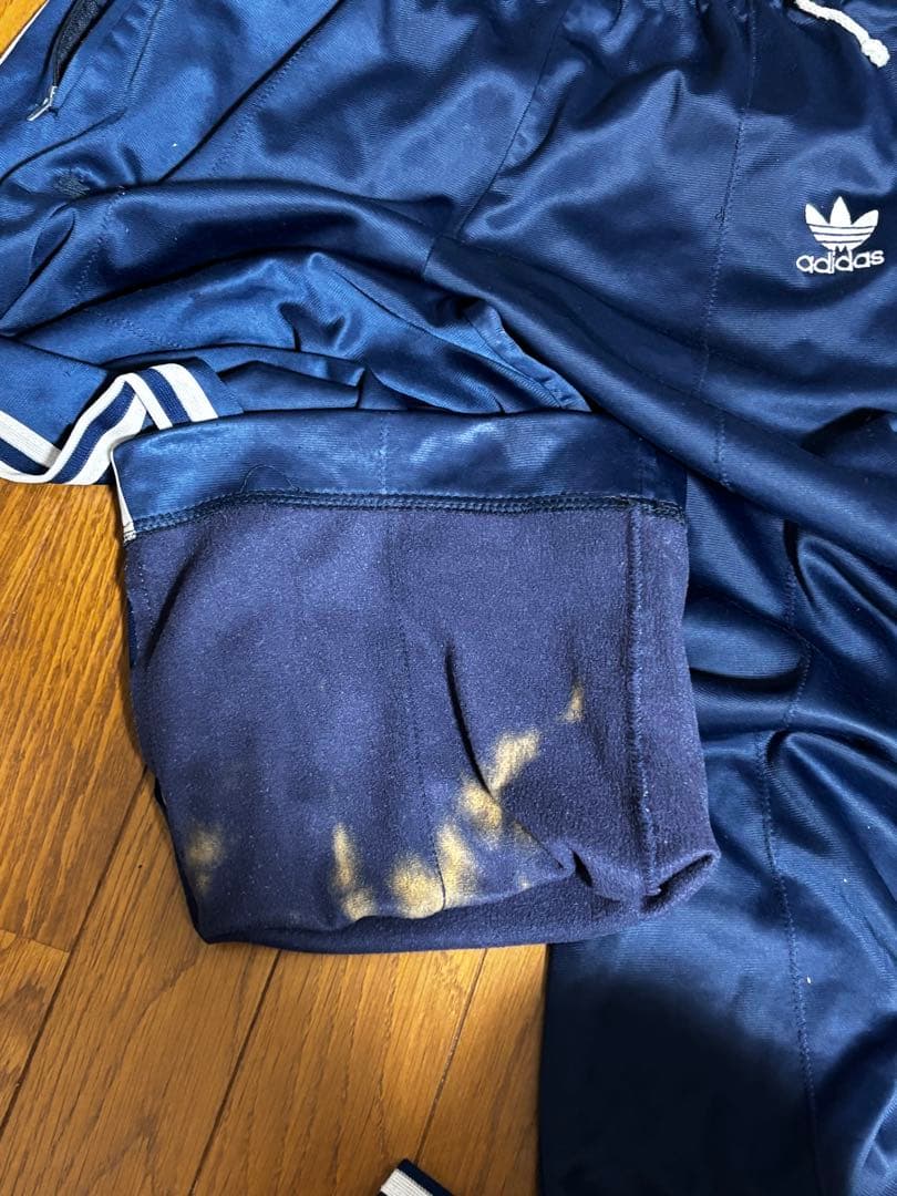 90s adidas vintage ラインパンツ