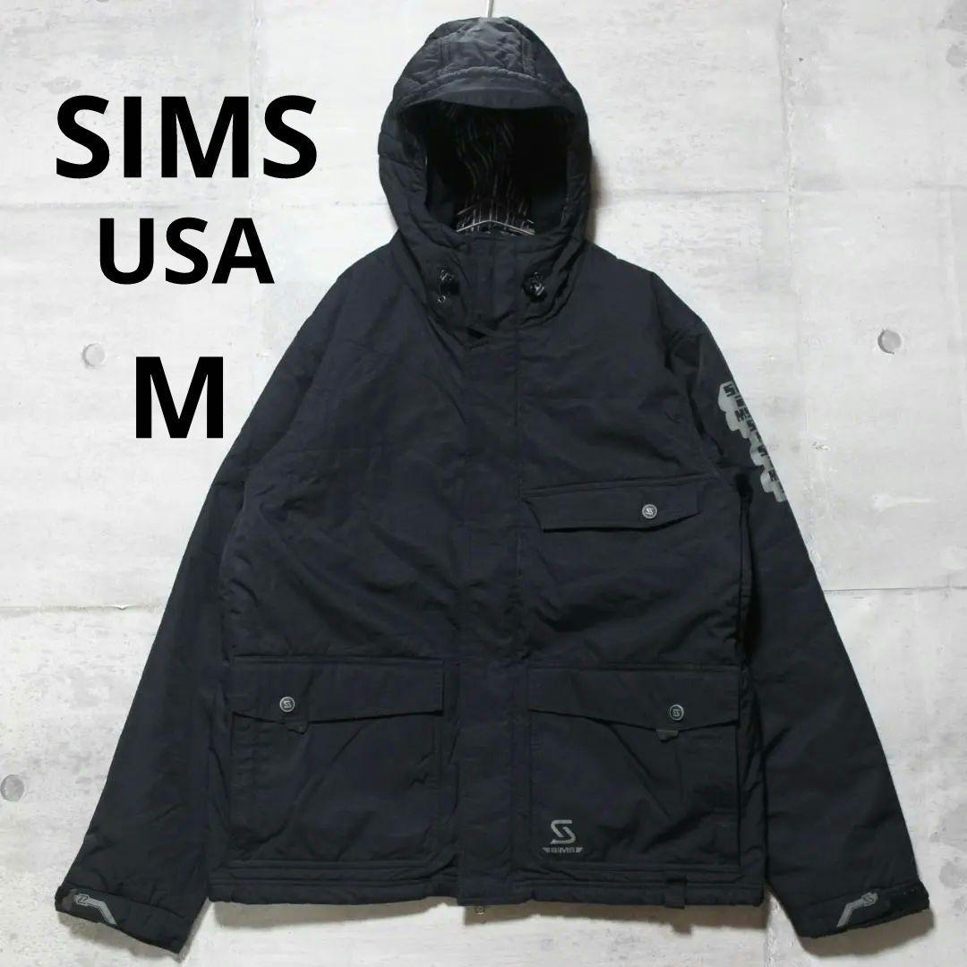 【美品 極暖 中綿入り】高撥水 マイクロリップ【M】SIMS スノージャケット