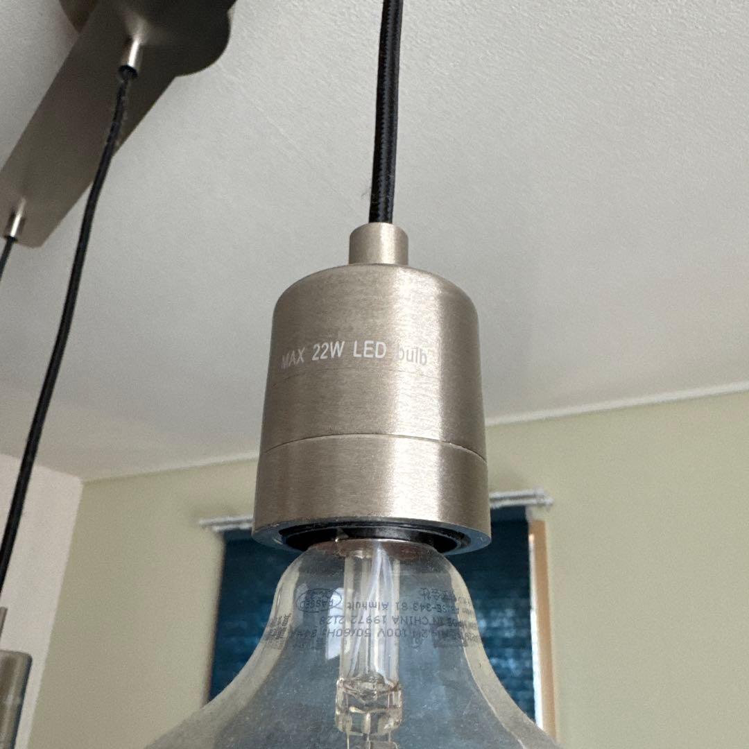 【電球付】IKEA SKAFTET スカフテートトリプルコードセット