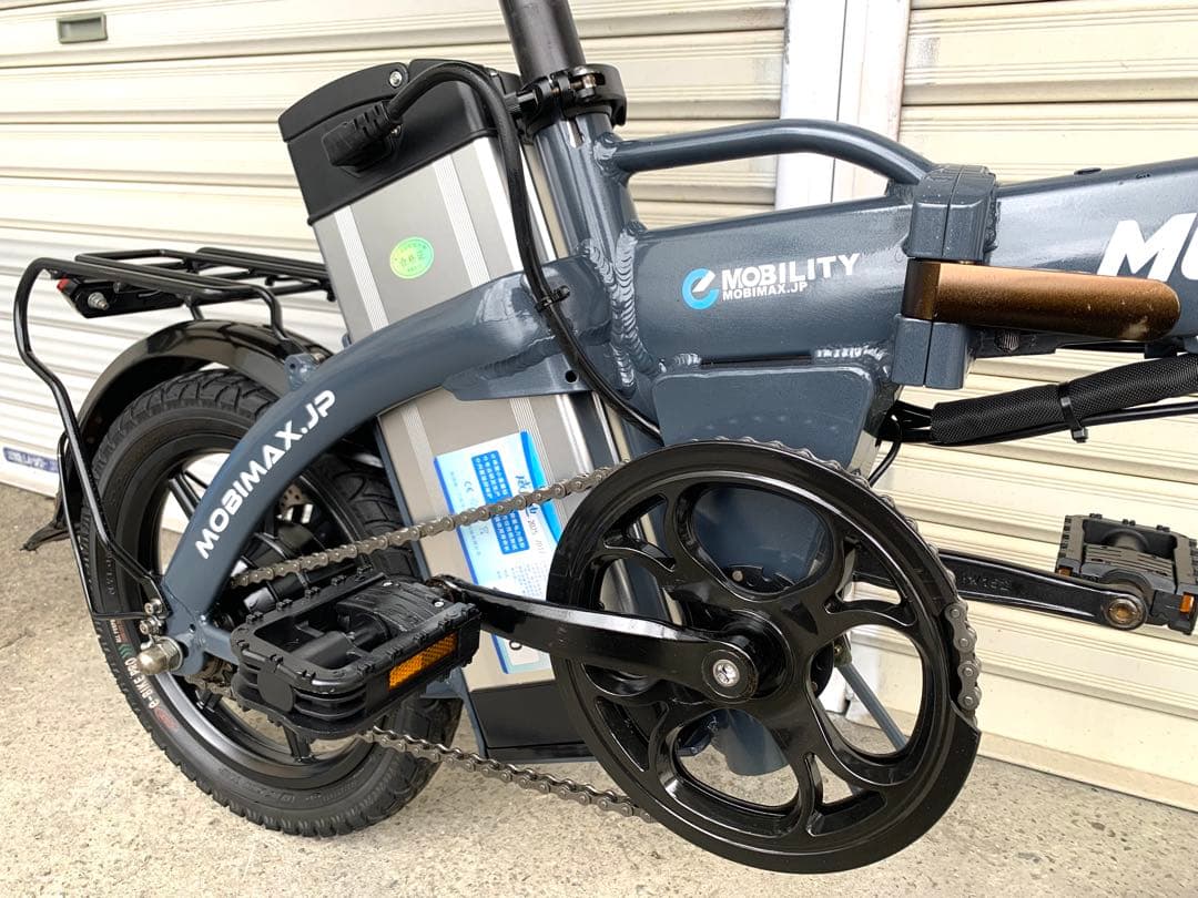 送料無料MOBILITYディスク式MTB折り畳み電動 自転車BIKE動作確認済