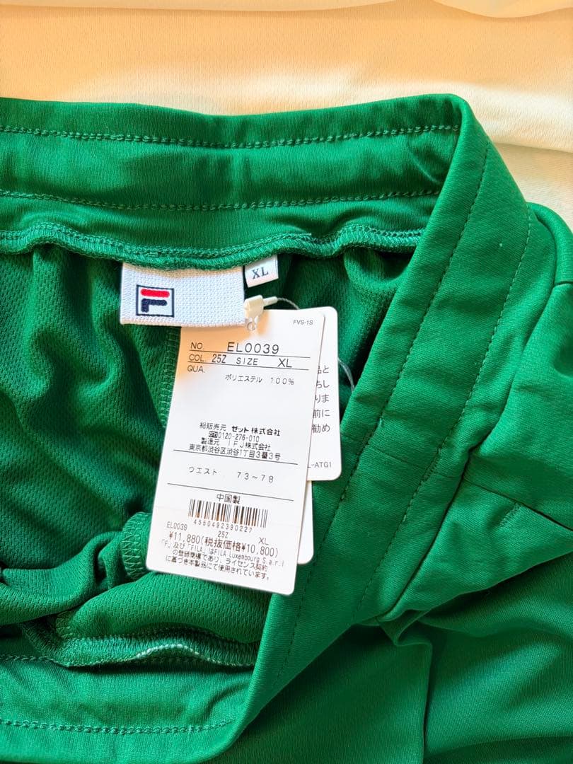 FILA テニスウェア Tシャツスコートセット XL 新品未使用