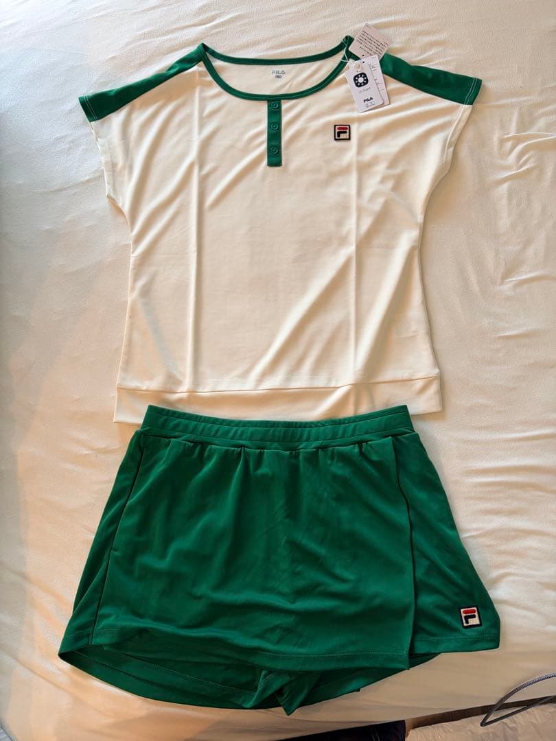 FILA テニスウェア Tシャツスコートセット XL 新品未使用