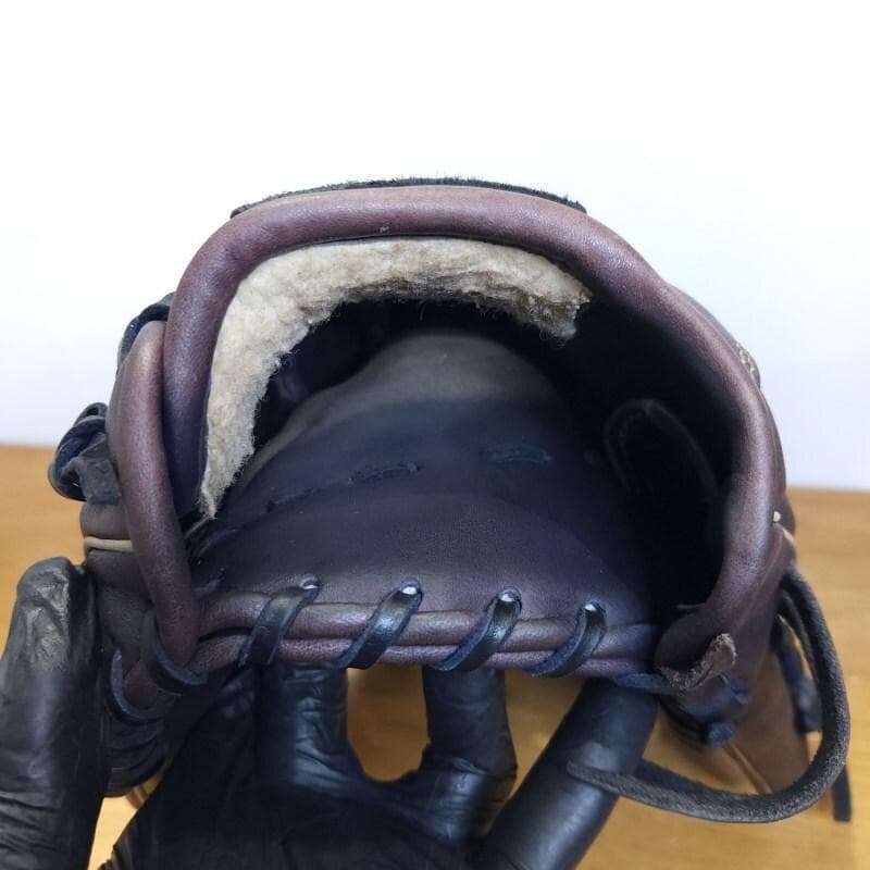 ミズノ イチローモデル ゴールド刻印 Mマークラベル激レア 外野用 軟式グローブ