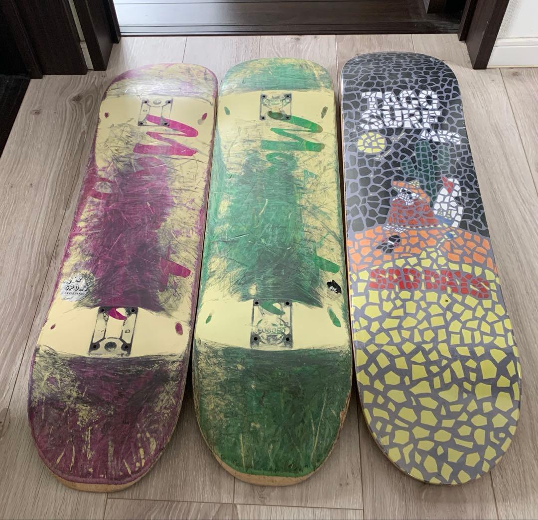 スケートボードセット売り magenta taco surf