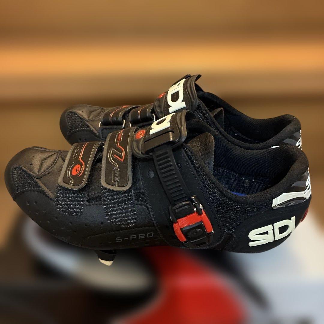【SIDI】ロードバイク用シューズ ブラック ビンディング 靴 自転車 シディ